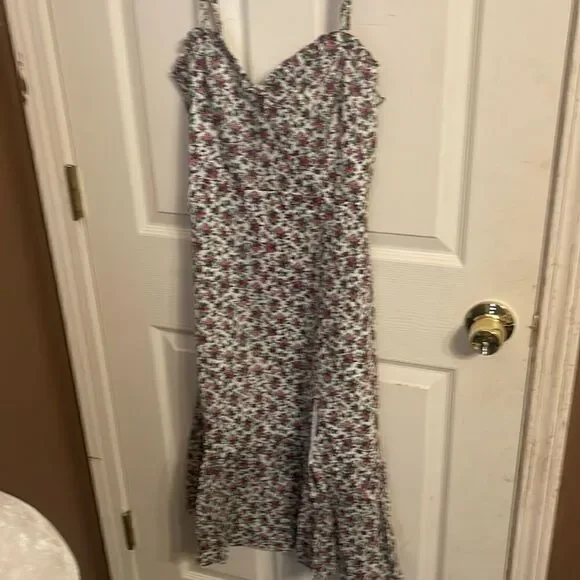 Betsey Johnson lulu midi Floral Dress XSmall NWT - Picture 2 of 11